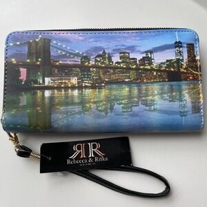Rebecca and Rifka NYC Skyline wallet
